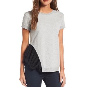 Chelsea28 Mixed Media Sweatshirt